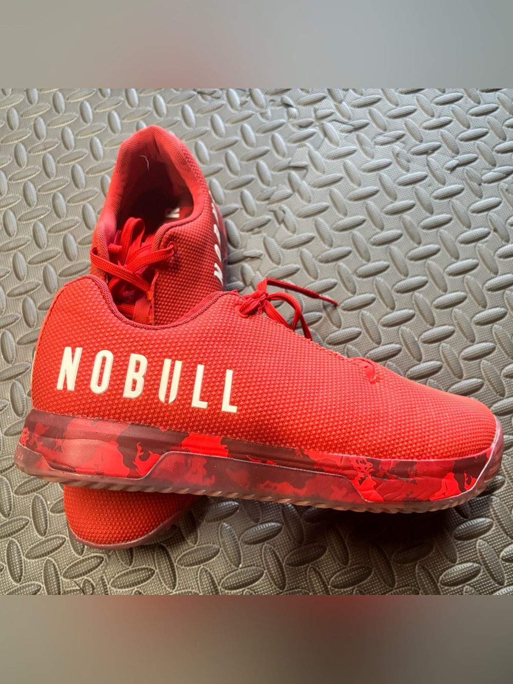 Justin Medeiros Red Leader NOBULL trainers